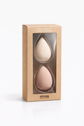 Duo d’éponges maquillage (type beauty blender)