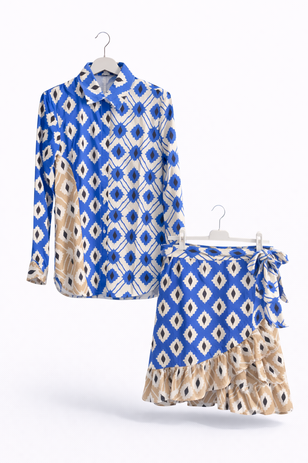 Ensemble deux pièces bleu